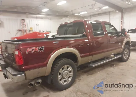 2013 Ford F-250 Lariat из США, поврежденный, VIN 1FT7W2BT3DEA30697